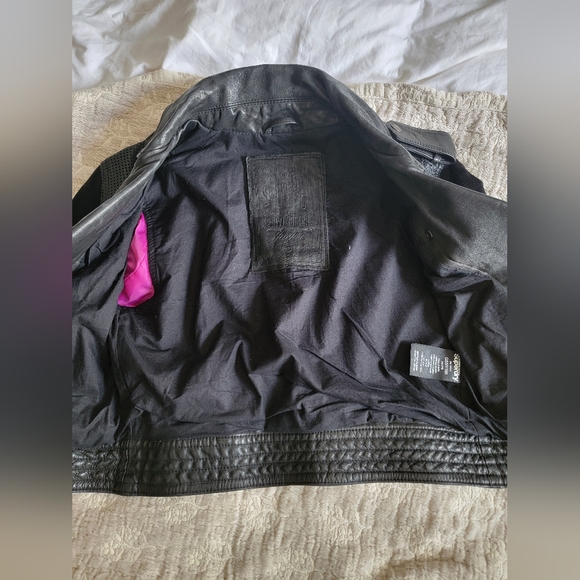 Leather Motorcycle Jacket - Picture 9 of 11